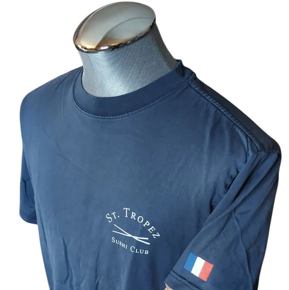 Stampd | St. Tropez Sushi Club | Flag Tee #2 | **SOLD OUT**| Nobu Matsuhisa - Picture 8 of 14